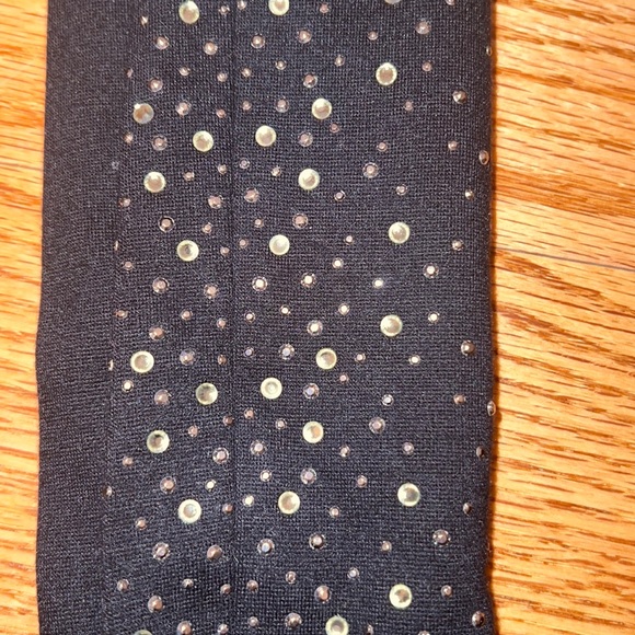 NWT ST.JOHN EVENING WOMENS PANTS WITH CRYSTAL SIDE EMBELLISHMENT SZ 0 - Picture 3 of 5